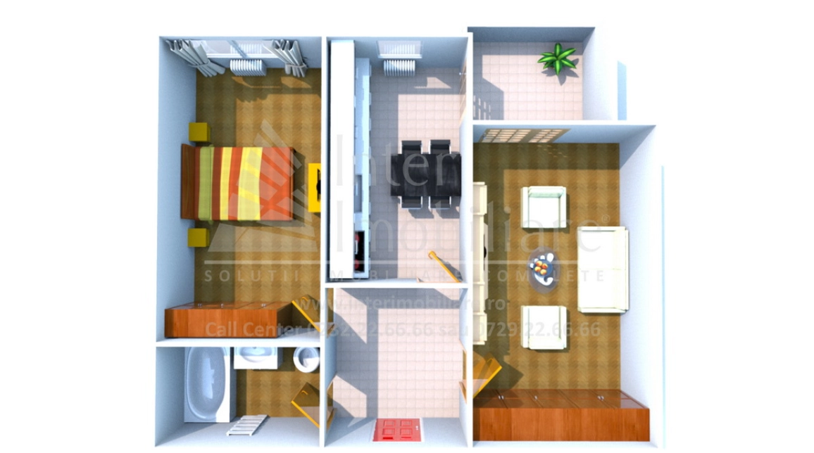Oferta Apartament nou, 2 camere decomandat, 57 mp, Nicolina, de vanzare,  Pizza Nico imagine 3