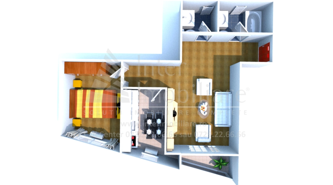 Oferta De vanzare apartament nou, 2 camere, decomandat, 70 mp, Tomis Nord imagine 1