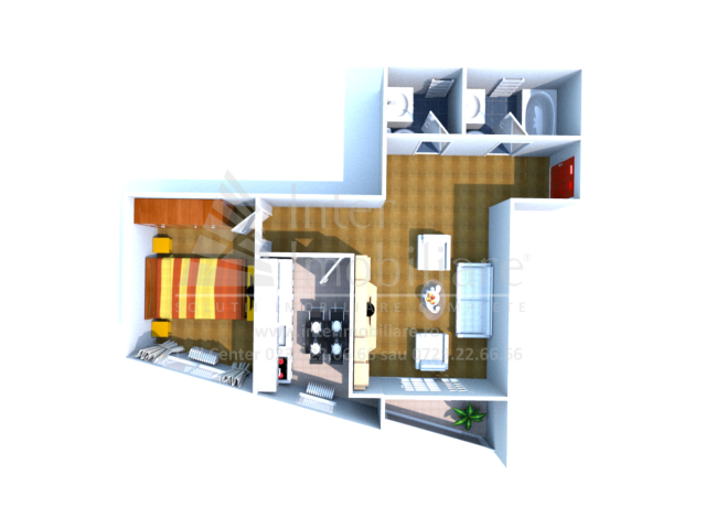 De vanzare apartament nou, 2 camere,  decomandat,  70 mp, Tomis Nord,   161592