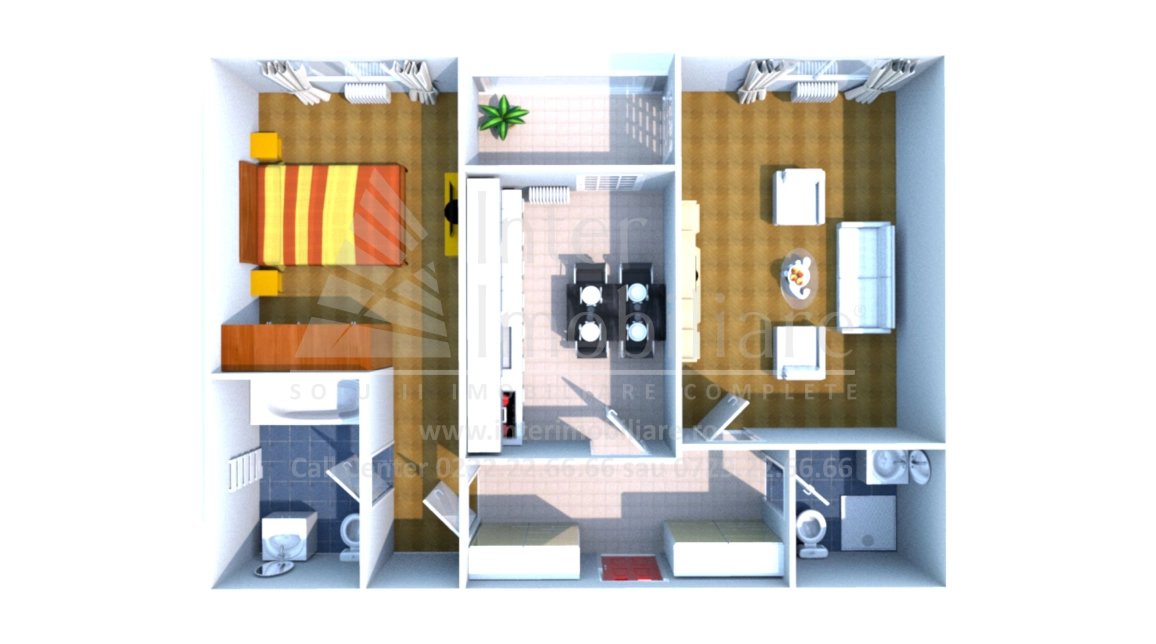 Oferta 2 camere, decomandat, 73 mp, de vanzare apartament nou in zona Tomis Nord imagine 1