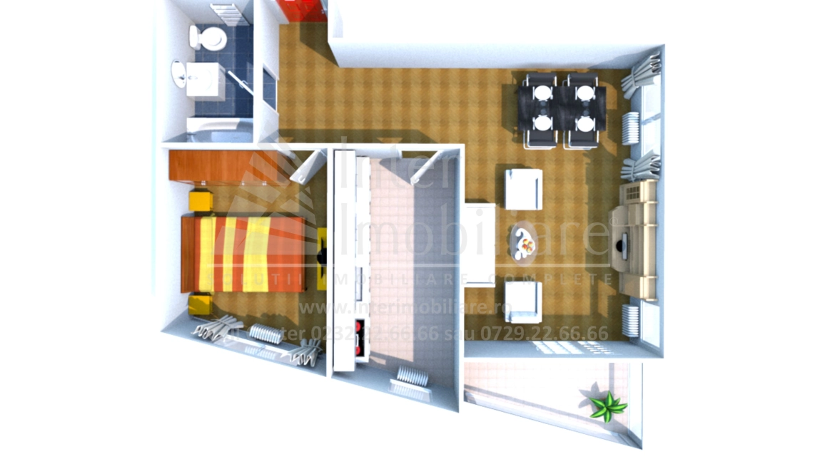 Oferta Tomis Nord apartament nou 75 mp, 2 camere, decomandat, de vanzare imagine 1