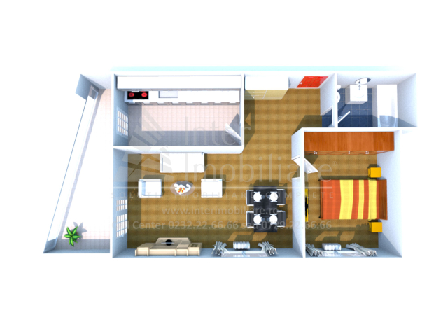 Apartament nou de vanzare, 2 camere,  decomandat,  85 mp, Tomis Nord,   161595