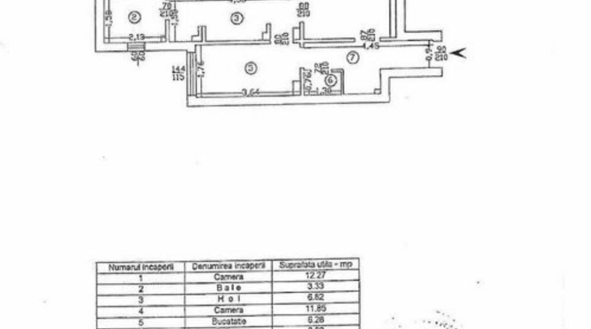 Oferta Apartament, 3 camere semidecomandat, 64 mp, Centru, de vanzare,  Piata Unirii imagine 9