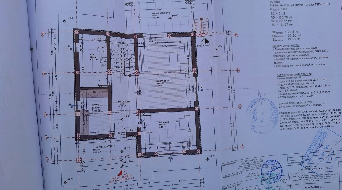 Oferta 4 camere, 120 mp, de vanzare casa in zona Valea Adanca,  5 drumuri imagine 1